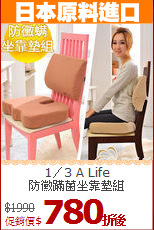 1／3 A Life<BR>
防黴蹣菌坐靠墊組