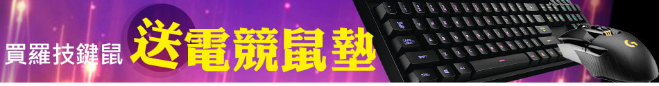 良興羅技贈滑鼠墊