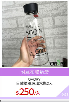 OMORY
日韓塗鴉玻璃水瓶2入
