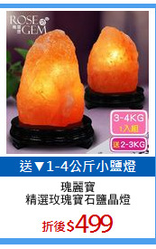 瑰麗寶
精選玫瑰寶石鹽晶燈