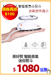 蒸好熨 智能蒸氣
迷你熨斗