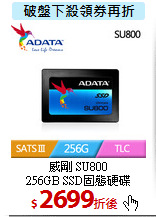 威剛 SU800<br>
256GB SSD固態硬碟