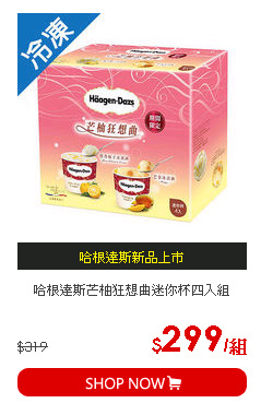 哈根達斯芒柚狂想曲迷你杯四入組